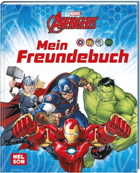 Marvel Avengers: Mein Freundebuch, Gebundene Ausgabe von , Nelson, 9783845123691