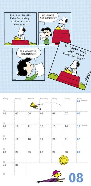Produktbild: Peanuts Broschurkalender