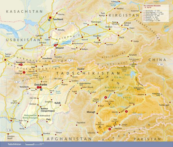 Produktbild: TRESCHER Reisef&uuml;hrer Tadschikistan