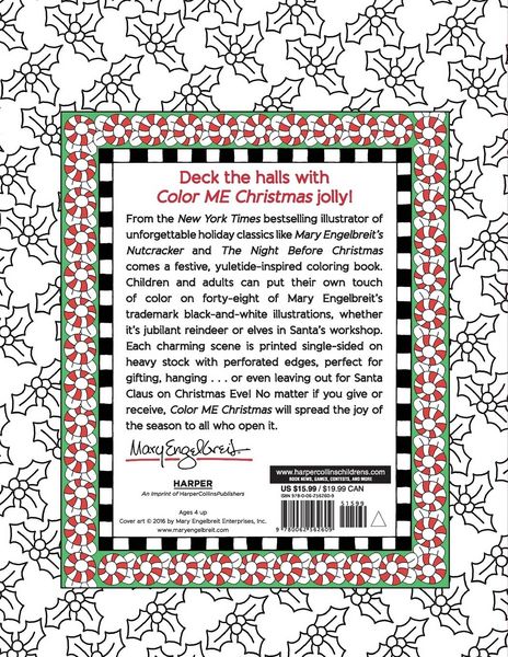 Produktbild: Mary Engelbreit's Color Me Christmas Coloring Book