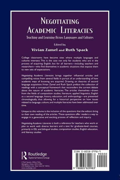Produktbild: Negotiating Academic Literacies