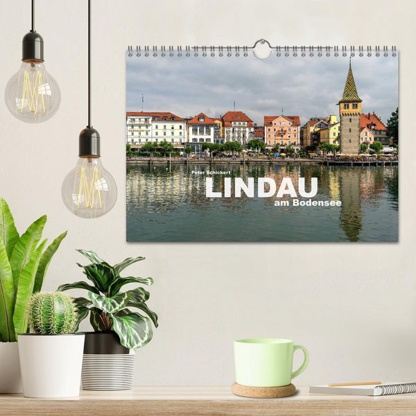 Produktbild: Lindau am Bodensee (Wandkalender 2026 DIN A4 quer), CALVENDO Monatskalender