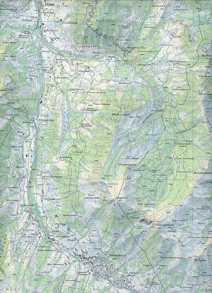 Produktbild: Swisstopo 1 : 25 000 S&ouml;renberg
