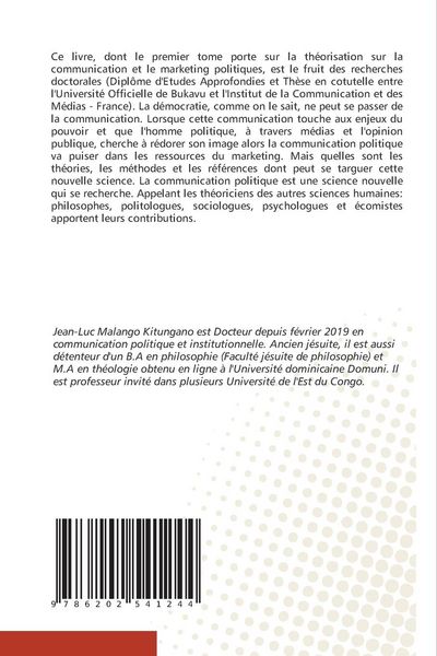 Produktbild: Communication Et Marketing Politiques - Tome I