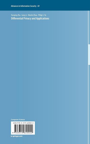 Produktbild: Differential Privacy and Applications