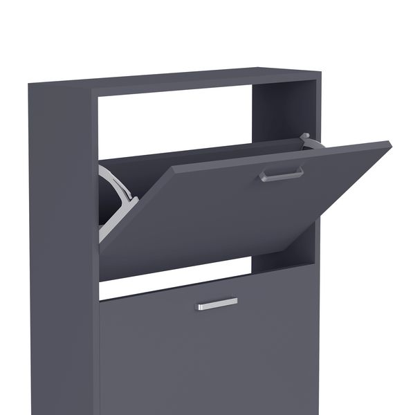 Produktbild: Holz Regal Schuhschrank Schuhkipper Sulos M