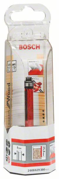 Produktbild: Bosch Accessories 2608629380 B&uuml;ndigfr&auml;ser Schaftdurchmesser 8mm