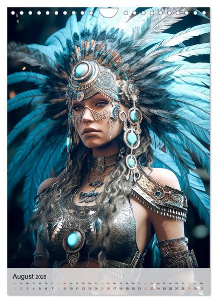Produktbild: Fantasy Queens (Wandkalender 2026 DIN A4 hoch), CALVENDO Monatskalender