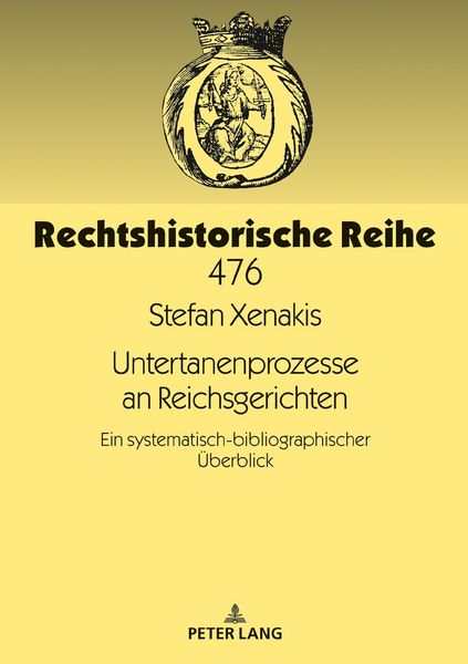 Produktbild: Untertanenprozesse an Reichsgerichten