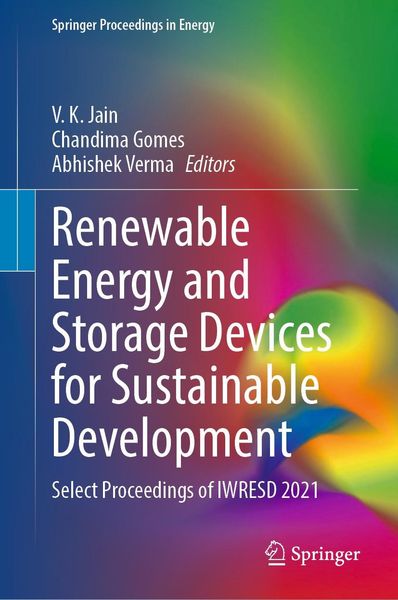 Produktbild: Renewable Energy and Storage Devices for Sustainable Development