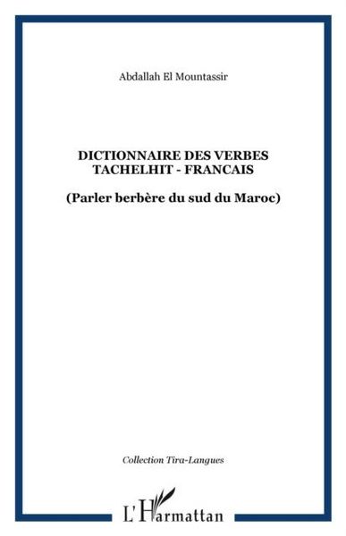 Produktbild: Dictionnaire des Verbes Tachelhit - Francais