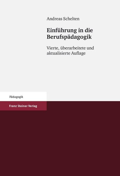 Produktbild: Einf&uuml;hrung in die Berufsp&auml;dagogik