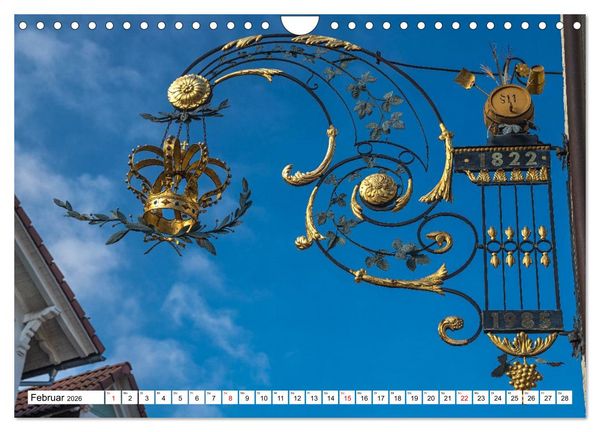 Produktbild: Dekorative Nasenschilder (Wandkalender 2026 DIN A4 quer), CALVENDO Monatskalender