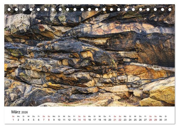 Produktbild: Steinerne Zeitzeugen (Tischkalender 2026 DIN A5 quer), CALVENDO Monatskalender