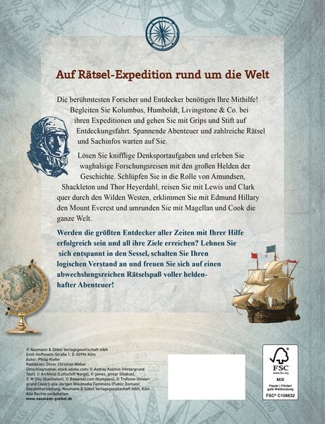 Produktbild: Logikr&auml;tsel Die gro&szlig;en Entdecker