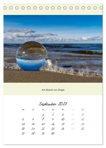 Produktbild: Natur & Glas (Tischkalender 2027 DIN A5 hoch), CALVENDO Monatskalender