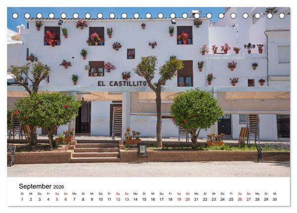 Produktbild: Conil de la Frontera - Ein traumhaftes andalusisches Dorf am Atlantik (Tischkalender 2026 DIN A5 quer), CALVENDO Monatskalender