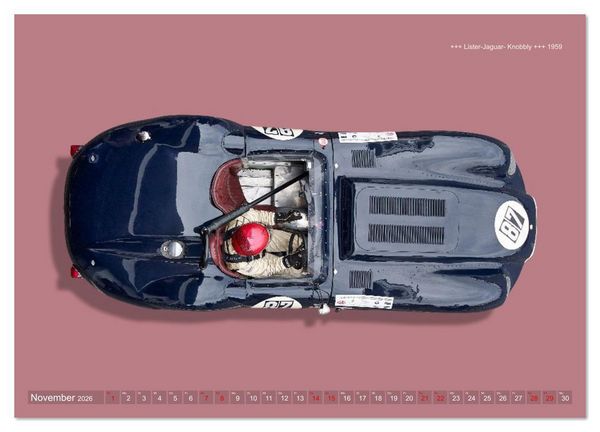 Produktbild: Two-Seater Racing Cars 1950-1960 (Wandkalender 2026 DIN A3 quer), CALVENDO Monatskalender