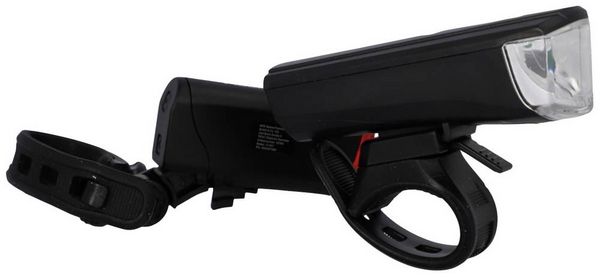 Produktbild: FISCHER FAHRRAD Fahrradbeleuchtung Set LED batteriebetrieben Schwarz