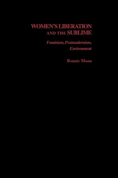 Produktbild: Women's Liberation and the Sublime