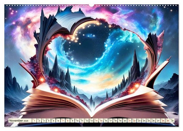 Produktbild: Magical awakening (High Quality Premium Wall Calendar 2026 DIN A2 landscape),CALVENDO 12 Month Wall Calendar