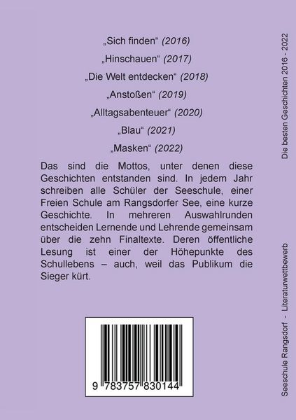 Produktbild: Literaturwettbewerb