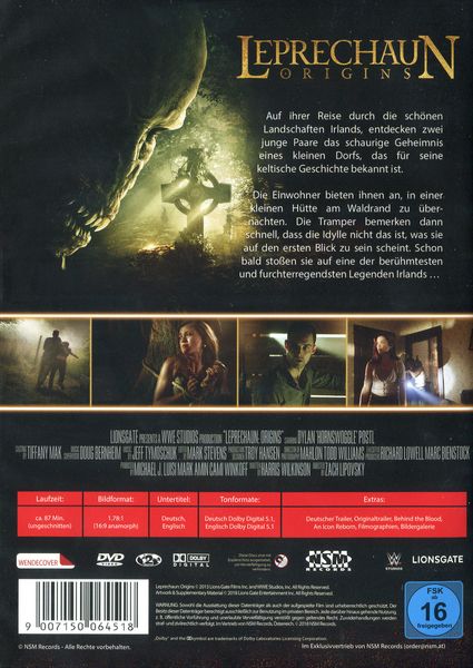 Produktbild: Leprechaun: Origins - Uncut