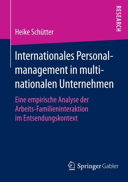 Produktbild: Internationales Personalmanagement in multinationalen Unternehmen