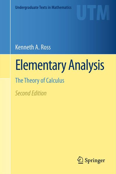 Produktbild: Elementary Analysis