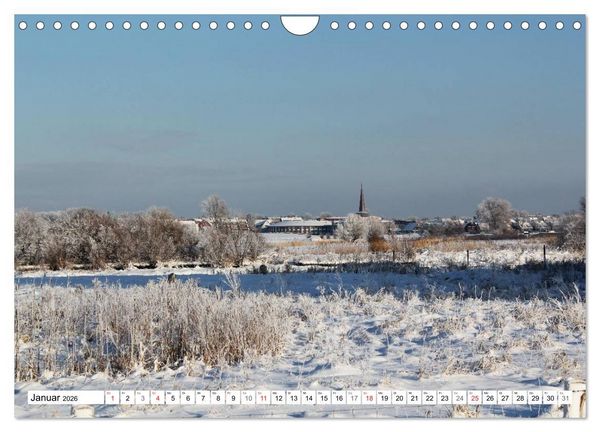 Produktbild: Wedel - Ein Spaziergang (Wandkalender 2026 DIN A4 quer), CALVENDO Monatskalender
