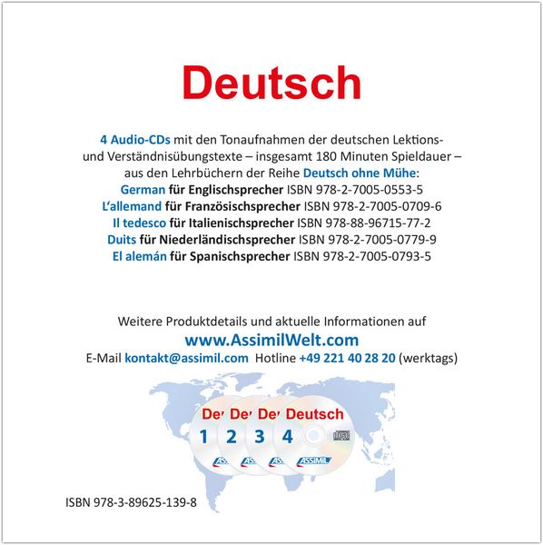 Produktbild: ASSiMiL Deutsch - Audio-CDs