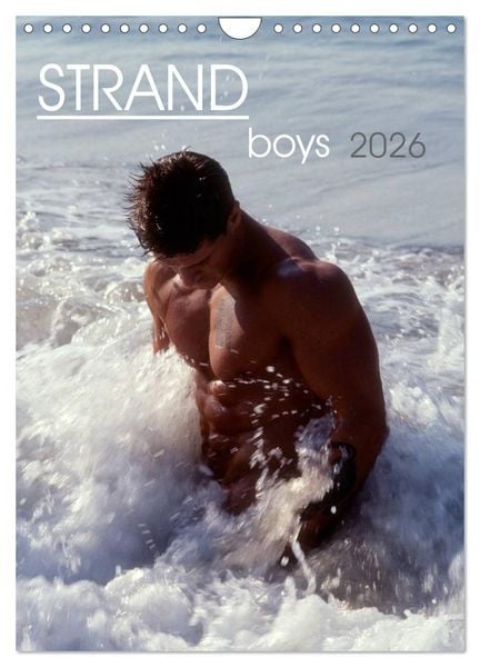 Strandboys 2026 (Wandkalender 2026 DIN A4 hoch), CALVENDO Monatskalender