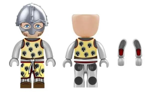 Kiddicraft KC1410 KIDDIZ Figuren-Pack: Ritter