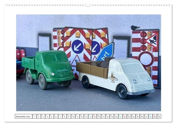 Produktbild: Wirtschaftswunder en miniature (Wandkalender 2026 DIN A2 quer), CALVENDO Monatskalender