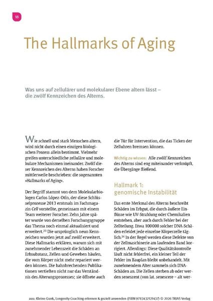 Produktbild: Longevity-Coaching erlernen und gezielt anwenden