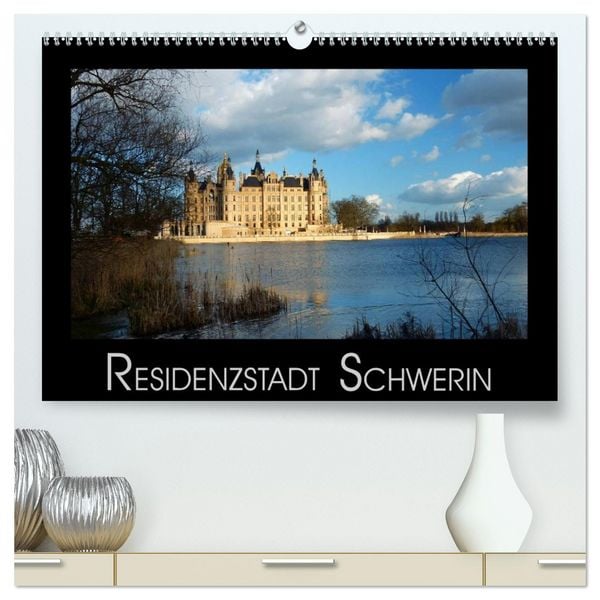 Produktbild: Residenzstadt Schwerin (hochwertiger Premium Wandkalender 2026 DIN A2 quer), Kunstdruck in Hochglanz