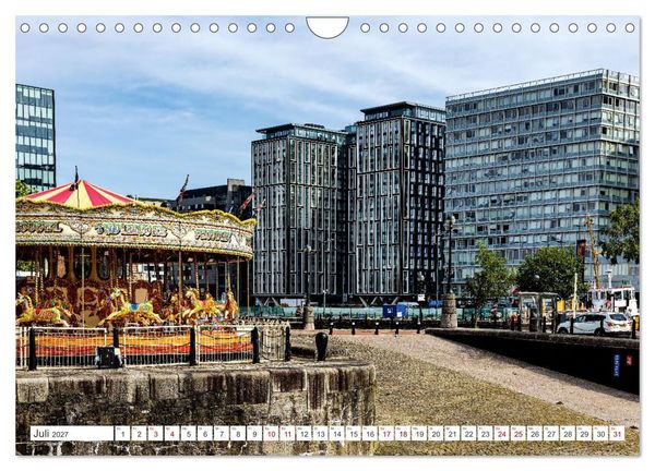 Produktbild: Faszination Liverpool (Wandkalender 2027 DIN A4 quer), CALVENDO Monatskalender
