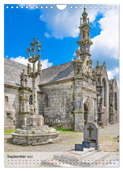 Produktbild: Kalvarien in der Bretagne (Wandkalender 2027 DIN A4 hoch), CALVENDO Monatskalender