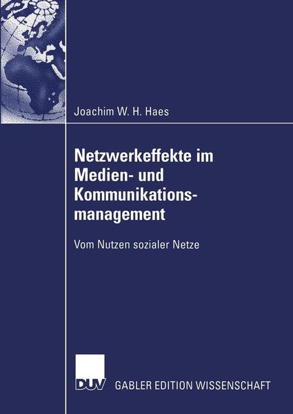 Produktbild: Netzwerkeffekte im Medien- und Kommunikationsmanagement