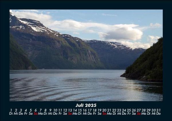 Produktbild: Berge 2025 Fotokalender DIN A5