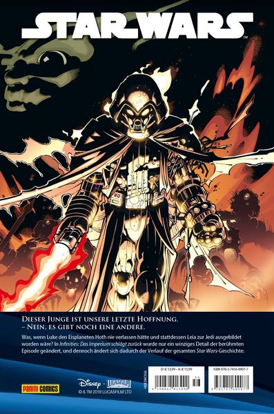 Produktbild: Star Wars Comic-Kollektion 56: Infinities: Das Imperium schl&auml;gt zur&uuml;ck