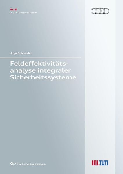 Produktbild: Feldeffektivit&auml;tsanalyse integraler Sicherheitssysteme