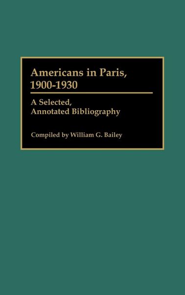 Produktbild: Americans in Paris, 1900-1930