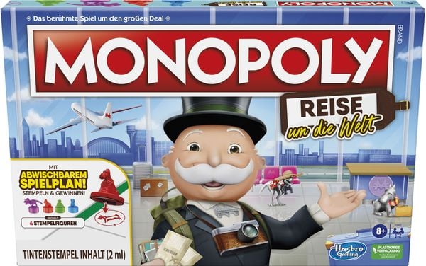 Hasbro - Monopoly Reise um die Welt