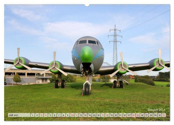 Produktbild: Airliners - Face to Face (Wandkalender 2027 DIN A2 quer), CALVENDO Monatskalender
