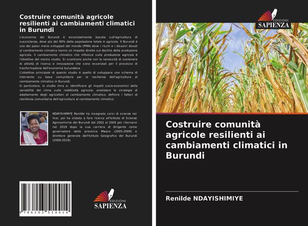 Produktbild: Costruire comunit&agrave; agricole resilienti ai cambiamenti climatici in Burundi