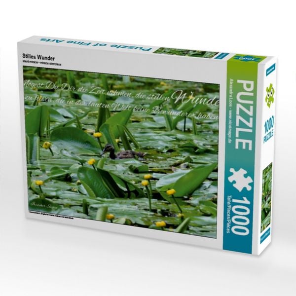 Produktbild: CALVENDO Puzzle Stilles Wunder | 1000 Teile Lege-Gr&ouml;&szlig;e 64x48cm Foto-Puzzle f&uuml;r gl&uuml;ckliche Stunden
