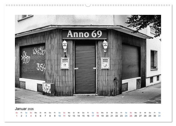 Produktbild: K&ouml;ln. 12 Orte - 1 Stadt (hochwertiger Premium Wandkalender 2026 DIN A2 quer), Kunstdruck in Hochglanz