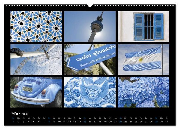 Produktbild: Colours (Wandkalender 2026 DIN A2 quer), CALVENDO Monatskalender