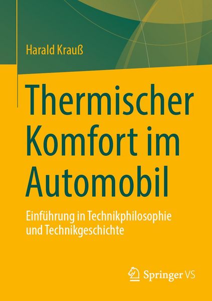 Produktbild: Thermischer Komfort im Automobil